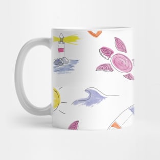 Sea Pattern Mug